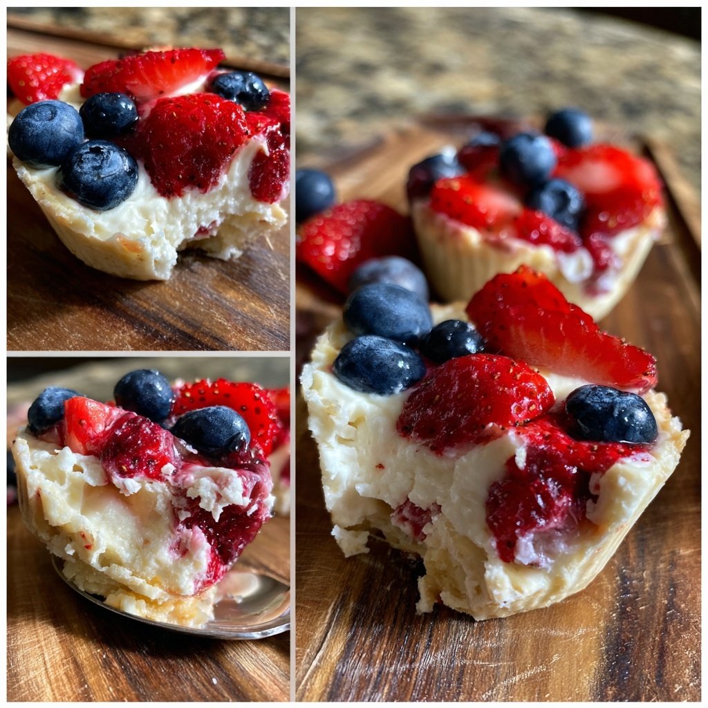 Vanilla Berry Yogurt Breakfast Cups