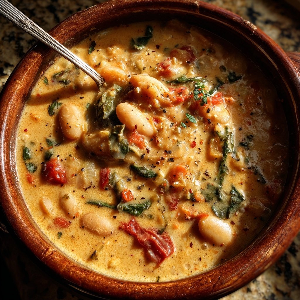 Sunday Creamy White Bean Stew