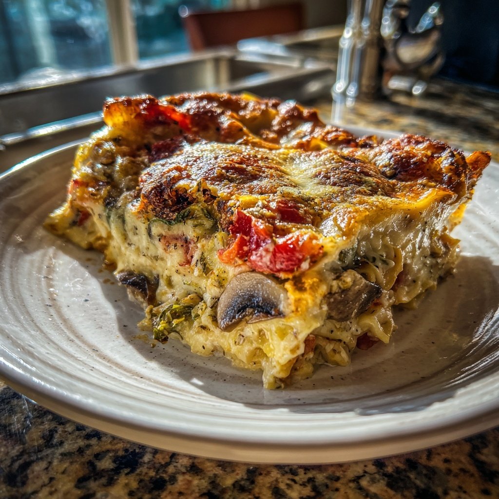 Sunday Baked Vegetable Lasagna