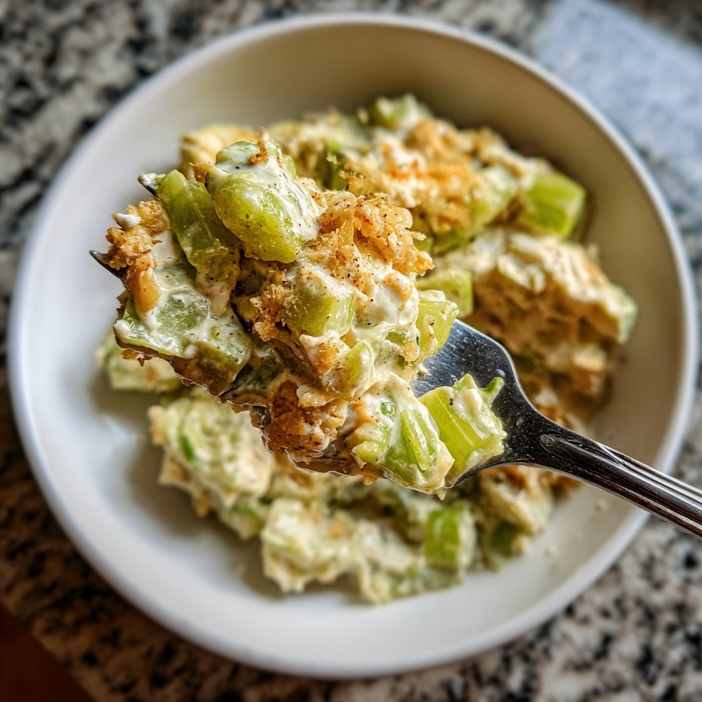 Creamy Celery Salad With Parmesan