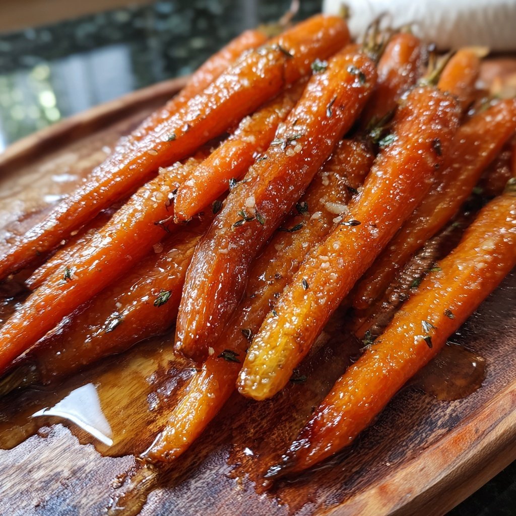 Roasted Carrots with Honey Glaze