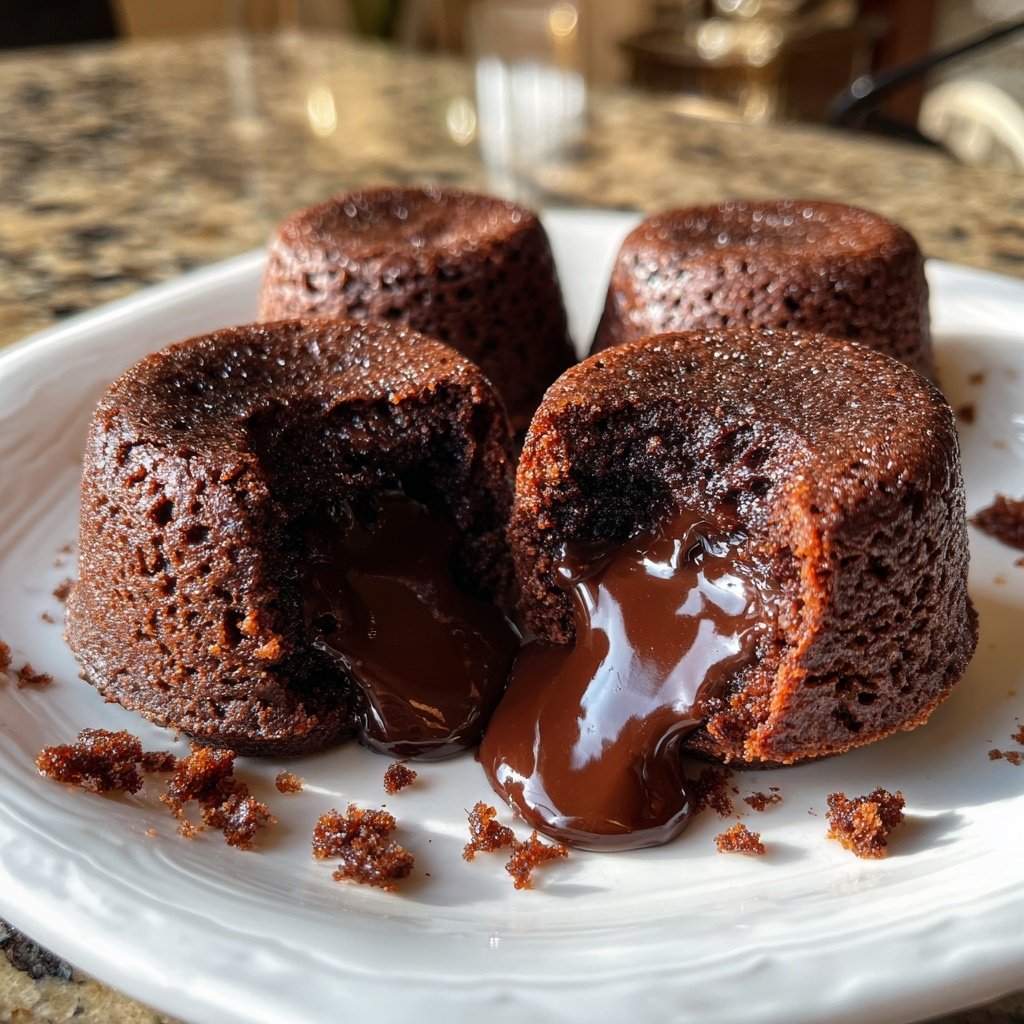 Classic Chocolate Lava Cakes