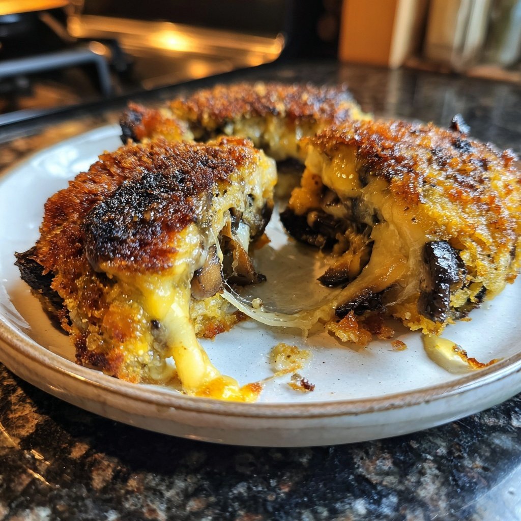 Easy Slider Crispy Mushroom Smash