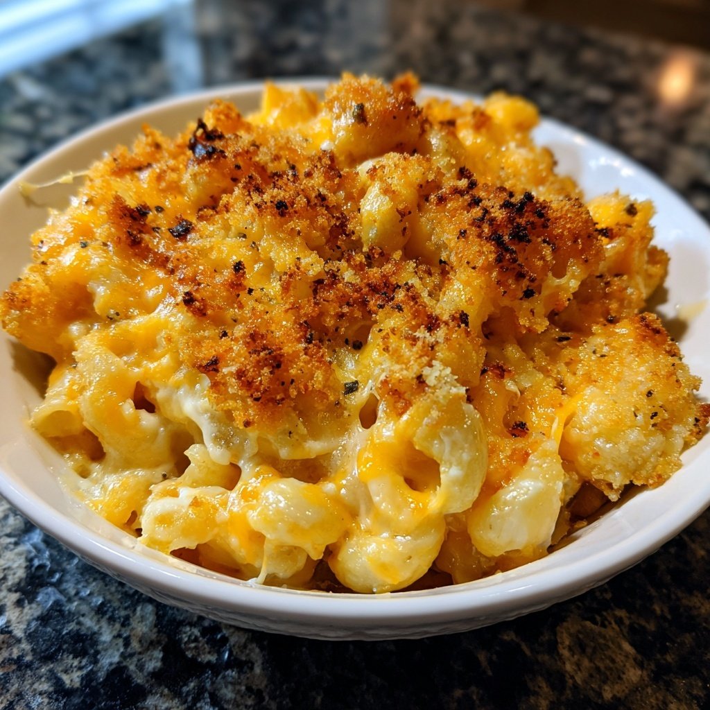 Comfort Food Baked Mac And Cheese