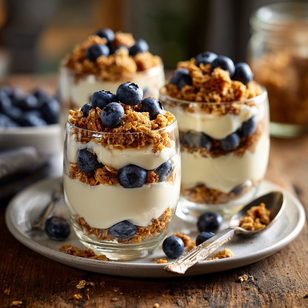 Healthy Yogurt Granola Snack Cups