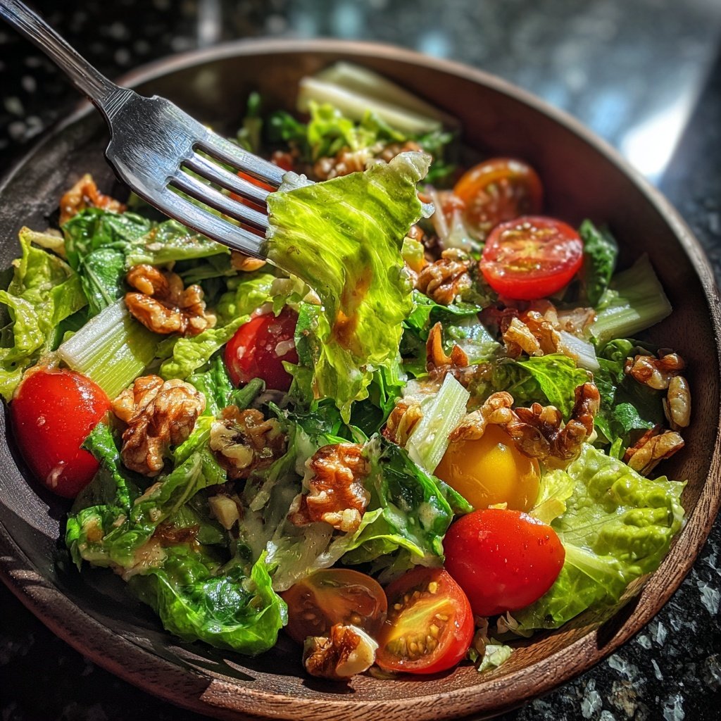 Celery And Walnut Garden Salad
